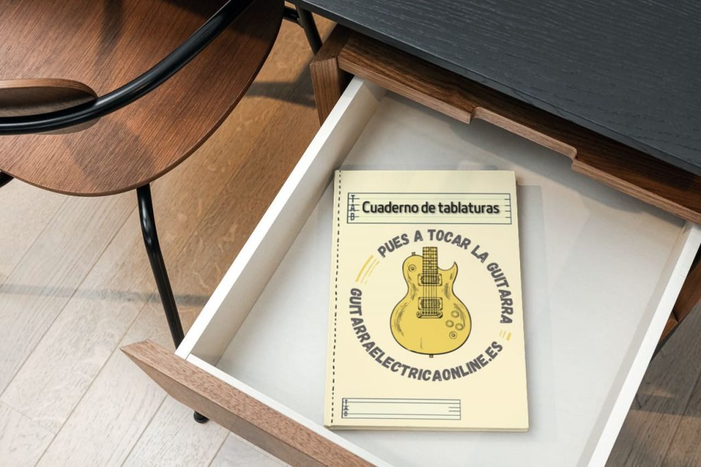 cuaderno de guitarra descargable